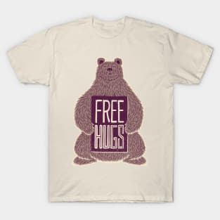 Free Hugs Bear T-Shirt